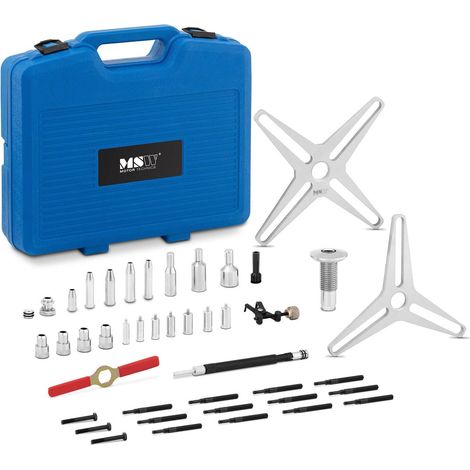 MSW – Coffret d'outils pour embrayage SAC – 38 pièces pour montage et démontage – Compatible Audi, VW, BMW, Mercedes – Mallette incluse (1/6)