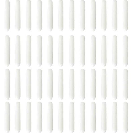 Kit de réparation universel pour panier de lave-vaisselle (200 pièces) - Embouts de panier inclus-2.50X0.30X0.30CM-White (1/4)