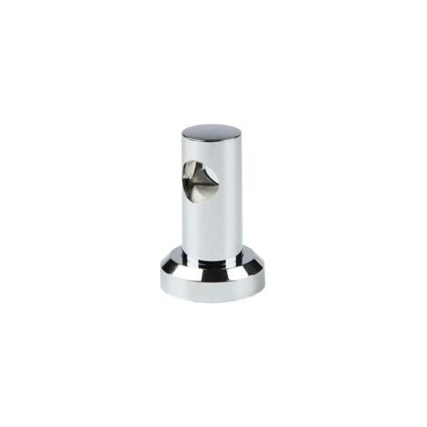 Support mural robuste de 22 mm - Support mural de douche - Support de fixation pour barre de douche - Fixation facile - Avec vis de fixation