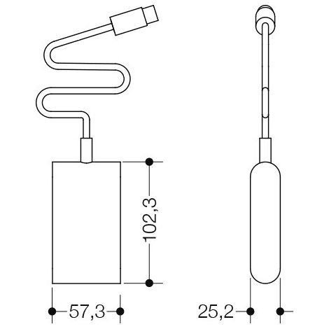 HEWI 65057 Récepteur pour télécommande (1/3)