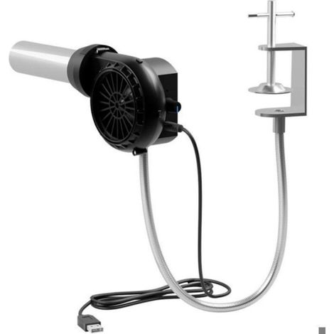 Souffleur barbecue USB - Rechargeable USB - Tube flexible en aluminium - Flux d'air orientable (1/4)
