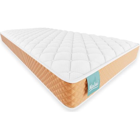 Nalui Colchón Viscoelástico 120x180x15cm Melocotón One 15 Firmeza Media-Alta y Grosor 15cm. Tejido 3D y Multicapa 8 Airsoftpro, Fabricado en España (1/5)