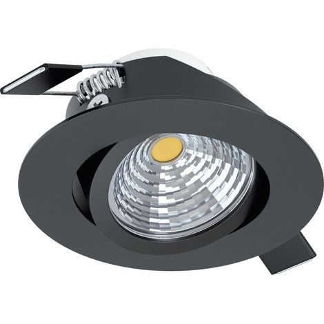 LED spot encastrable, plafond dimmable, rond et plat (1/5)