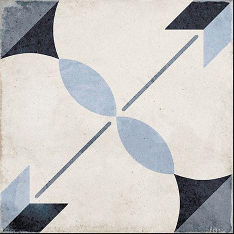 Eiffel Art Construction – Carreaux de ciment 20x20 cm – Effet ciment bleu – Finition mate – Usage intérieur et extérieur – Épaisseur 9 mm – V2 nuances légères (1/5)