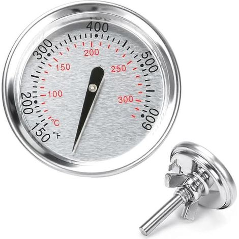 Thermomètre de remplacement pour barbecues Weber Spirit 200 et 300 (1/5)