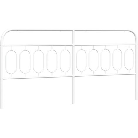 Tête de lit,Panneau décoratif métal blanc 200 cm CFW4048879 (1/5)