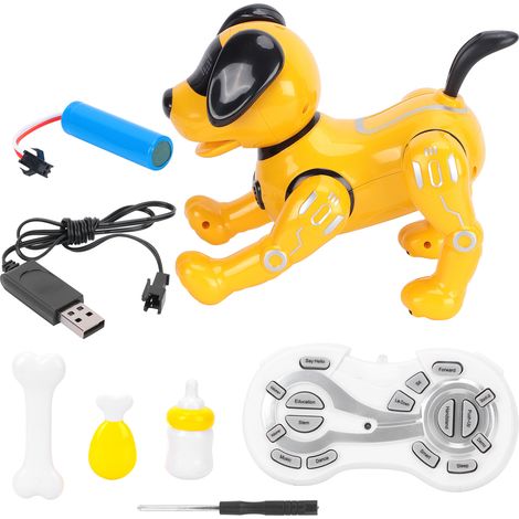 Chien robot K11 RC jouet intelligent programmation musicale pour enfants 8+ cadeau chiot interactif (1/5)