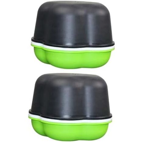 20x14cm 2 Sets Vegetable Tray Plant Germination Tray Plant Germination Trays Sprout Germinator Off-Grid Nursery Trays Nutrition Cup Porous Plastic