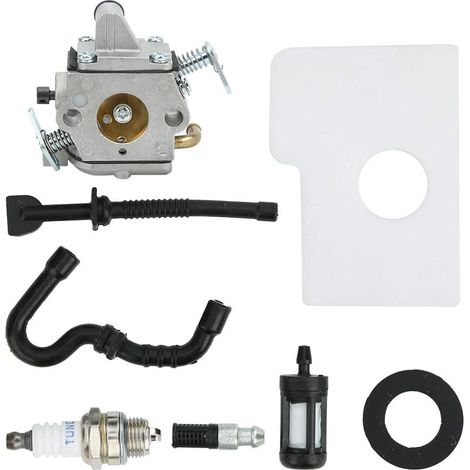Kit De Joint De Filtre De Carburateur Adapté,Kit De Carburateur, Kit De Joint De Filtre à Air, pour Accessoire De Pièce De Tronçonneuse MS170 MS180 017 018 (1/5)
