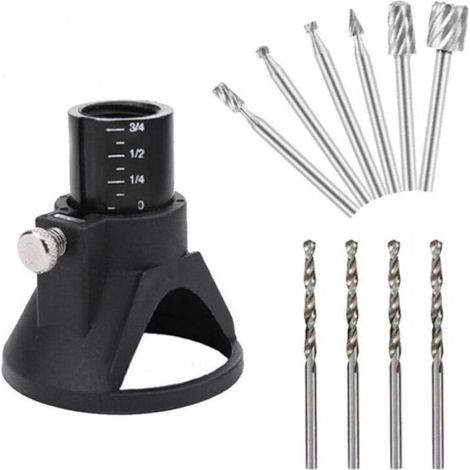 11 Pièces Perceuse électrique Graveur Meuleuse Outil électrique Rotatif Accessoires Avec Forets Pour Outil Rotatif Accessoire D'outil électrique (1/4)