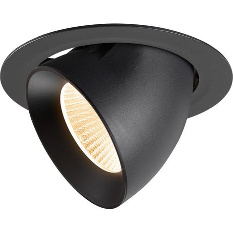 Encastré downlight NUMINOS® GIMBLE XL intérieur 2700 K 40° noir - SLV - 1009867