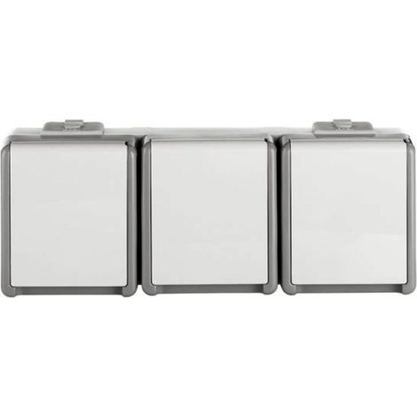 Siemens Schuko-Steckdose Delta 5UB4731 3-fach waagerecht