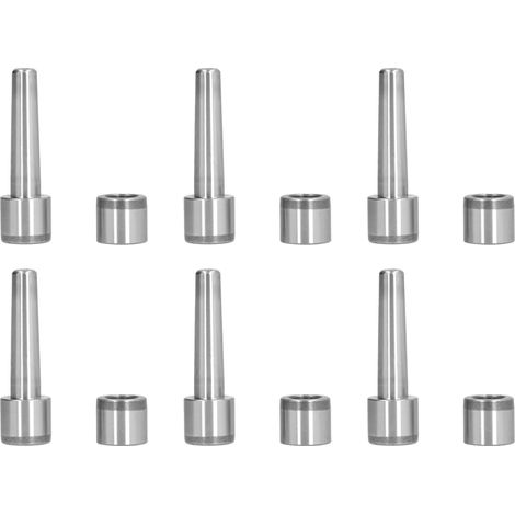Satz mit 6 Metallführungssäulen und -buchsen, Präzisionsformzubehör, 20 x 12 x 18 x 50 mm (1/5)