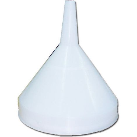 34 cm 11 Liter weißer Kunststofftrichter 4739