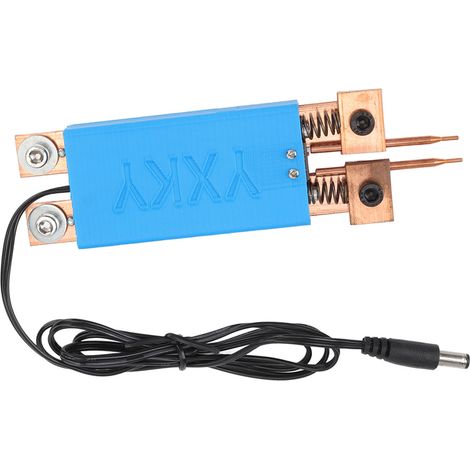 Stylo de soudage par points pour batterie 18650, mini soudeuse par points, gâchette automatique intégrée, stylo de soudage par points portatif bleu (1/5)