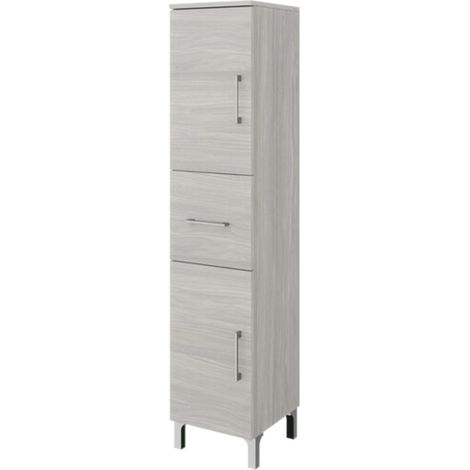 SEMICOLONNA RUBINO 2A+1C ROVERE GRIGIO REVERSIBILE