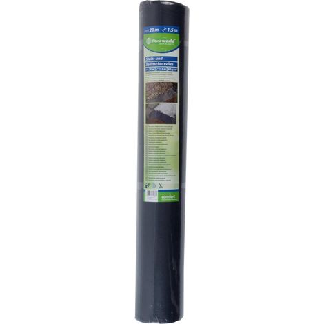 Stein-u.Splittschutzvlies Comf 20x1,5m, grau, Rolle, 60g/m2