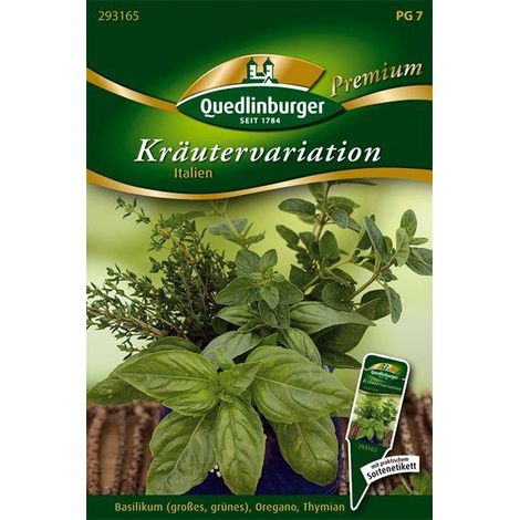 Quedlinburger Kräutervariation Italien - Kräutersamen