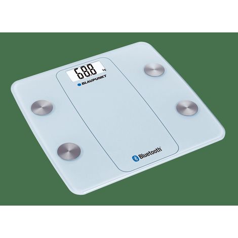 Blaupunkt BSM711BT Personenwaage de Rectangle Hellblau Elektronische Personenwaage (1/2)