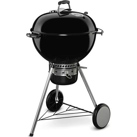 Weber Master-Touch Holzkohlegrill 57 cm, für 6-8 Personen, mit Gourmet BBQ System und One-Touch Reinigung