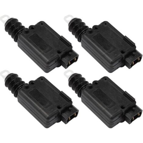 4 × Motor de cierre centralizado de puerta o maletero para Clio 2 Duster Logan Sandero, actuador de cierre centralizado para Megane Scénic Trafic Twingo Espace Kangoo Master 2 7701039565 INHHUB (1/4)