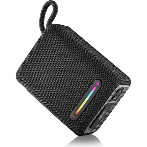 NGS ALTAVOZ PORT BT LUCES RGB IPX6 COLOR NEGRO 15W