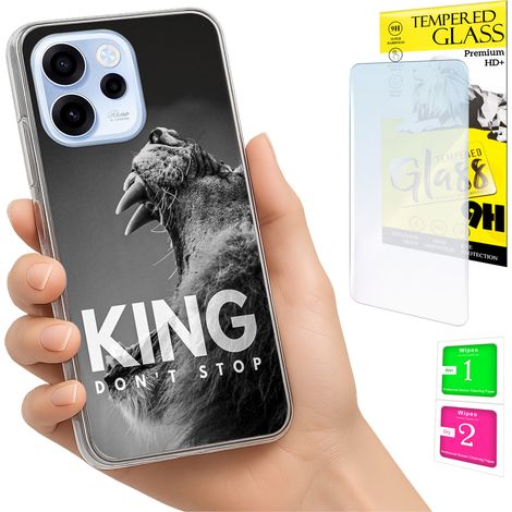 Schutzhülle für Oppo Reno 15F / 15F FS: Fotoschutzhülle, Rückseite + 9H-Glas (1/5)