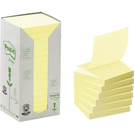 Post-it Nota adesiva, memo 7100172251 76 mm x 76 mm Giallo 1600 Foglio