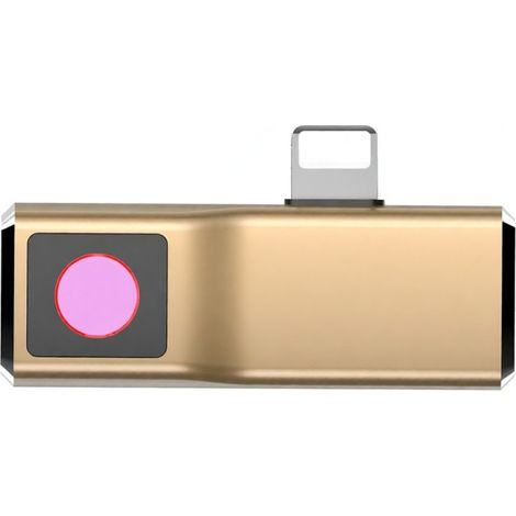 Irovami GUIDE MobIR Caméra thermique infrarouge Air Mini format de poche, portable, pour smartphone. Résolution IR 120x90, plage de température de 20 à 120 °C, sans pile, avec interface iOS pour appar (1/5)