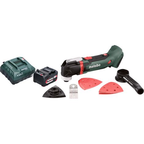 Herramienta multifunción a batería Metabo MT 18 LTX 18 V OIS / Starlock + 1 batería de 4,0 Ah + cargador
