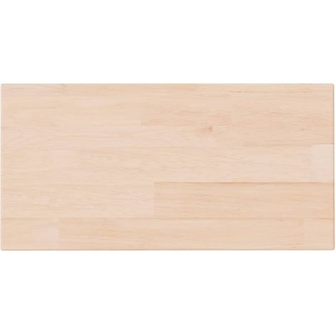 Panneau d'étagère 40x20x1,5 cm Bois de chêne massif non traité (1/4)
