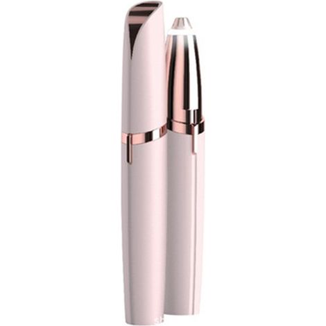 Épilateur à sourcils, tondeuse électrique indolore pour femmes, rasoir portable avec lumière.-AquaForge (1/4)