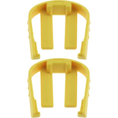 2pcs Nettoy Haute Pression Connexion Rapide Anneau Élastique 50373330 Compatible avec Karcher K2 K3 K4 K5 K6 K7 Remplacement C Clips, Jaune (1/5)