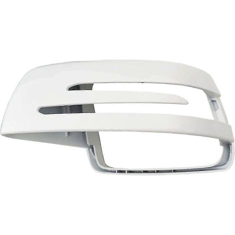 Cubierta del espejo retrovisor lateral izquierdo y derecho para Mercedes W204 X204 W212 W221 C300 C218. Cubierta del espejo retrovisor lateral del coche (izquierda).