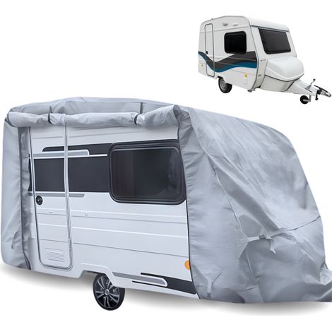 Copertura per rimorchio camper Niewiadów N126NT a 4 strati + 3 cinture (1/5)