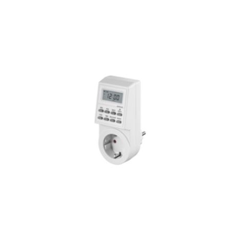 Horloge numérique MicroConnect avec affichage du jour et de la semaine, GRUTIMER1