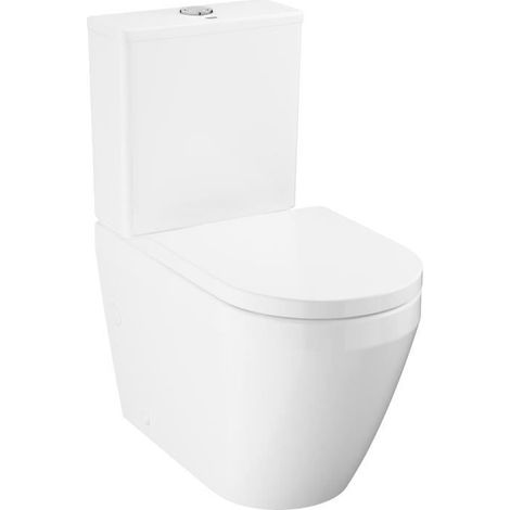 Ensemble WC a poser - Sortie horizontale - Sans bride - GROHE Euro Ceramic (102 489 SH00)