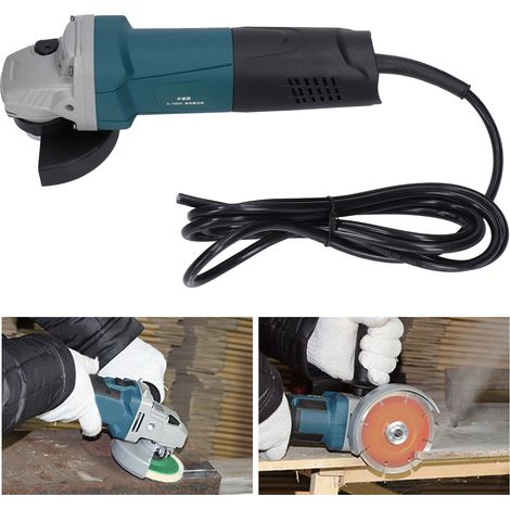 Meuleuse d'angle électrique 220 V 3-1002S, machine de polissage pour meuleuses de 100 mm (4 pouces), machines de découpe, outils de rainurage mural, 1200 W (1/5)