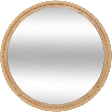 Specchio laia d81,5cm marrone caramello - Atmosphera créateur d'intérieur (1/3)