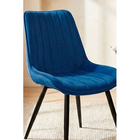 Sillas Comedor - Silla Lene Terciopelo - Azul (1/5)