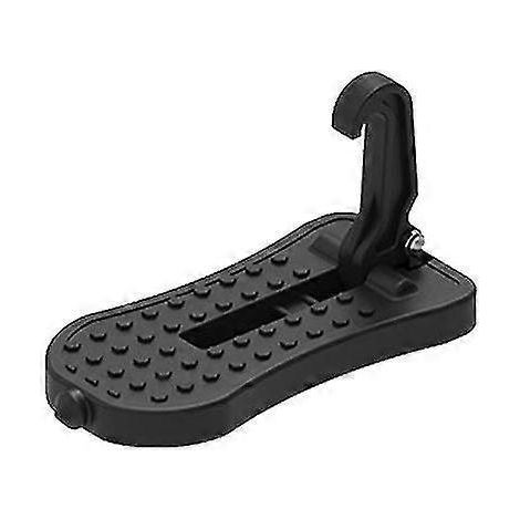 Marchepied de toit pliable pour voiture, marchepied de porte de voiture, crochet de verrouillage universel multifonction, pédale auxiliaire, marteau de sécurité en alliage d'aluminium - Pédales-- (1/4)