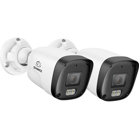 Telecamera IP, risoluzione 2K, visione notturna a colori, modello I71ER (2 pezzi) (1/2)