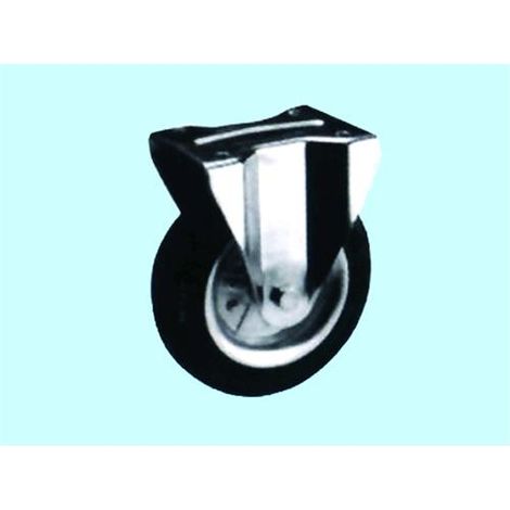 Ruota a forcella fissa Art. 351 - mm. 100 - HL mm. 126 - Portata kg. 85 - 1 Pz