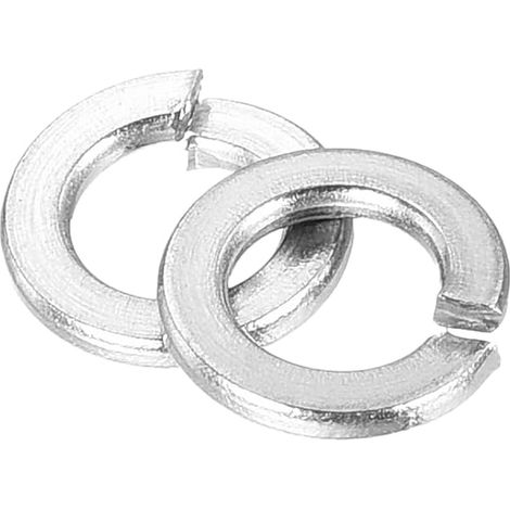 100Pcs 6 Rondelle Grower Rondelles Ressort Métalliques (1/5)