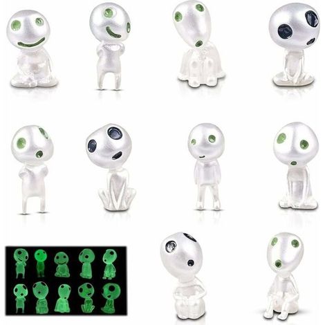 Figurines Lumineuses - RYTTGOP - Princesse Mononoke - 10 Pièces - Résine Imperméable - Décoration de Jardin (1/4)