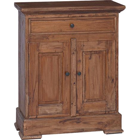 Armoire de rangement 63 x 30 x 79 cm Bois de Mahogany Massif vidaXL