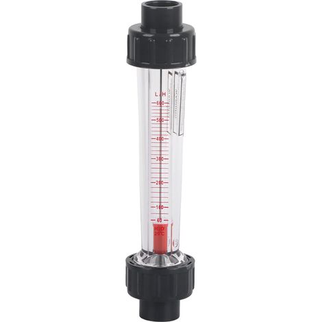 60‑600L/H Plastic Tube Liquid Water Rotameter LZS‑15D Flow Meter