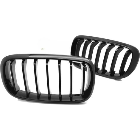 Grille calandre BMW X6 F16 de 2014 a 2019 Noir Brillant-42571388 (1/5)