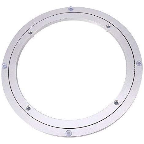 Leichtgängiger Drehteller – 1-teilig – Aluminiumlegierung – 360°-Drehung – Für Küche und Präsentation – 10 Zoll (1/5)