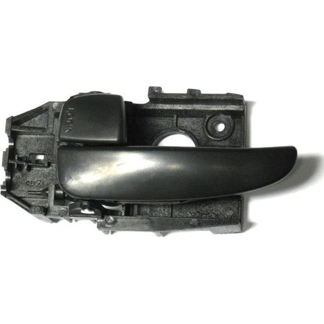Poignée de porte intérieure avant gauche noire pour Hyundai Elantra 01-06 (1/2)